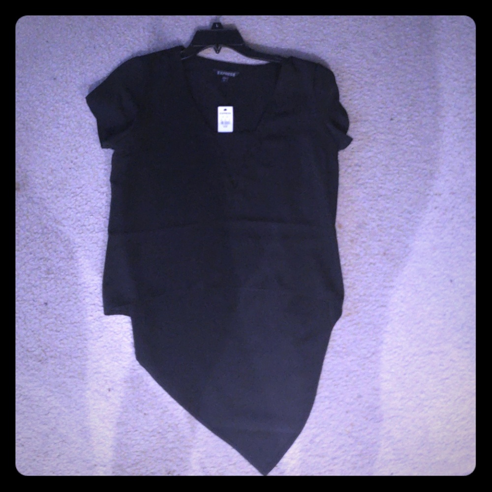 Express hi/low shirt NWT